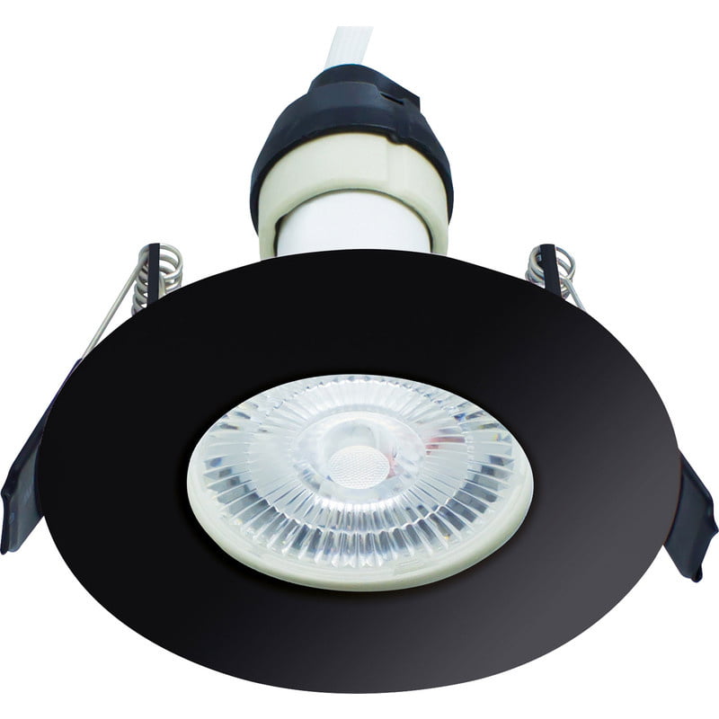 Dimbare IP65 LED Spot - Barrie - Mat Zwart - Philips - Outledtl.nl